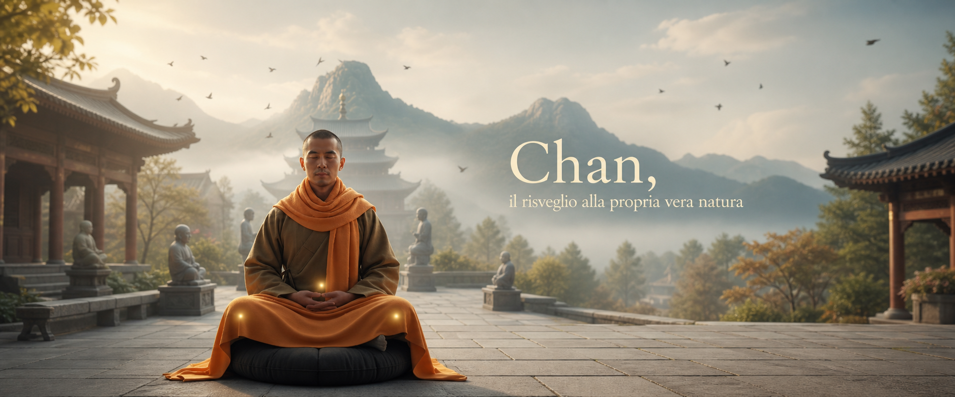 Meditazione Chan nel centro Shaolin