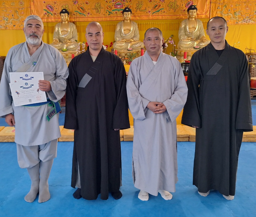 Riconoscimento Duan Pin Shaolin