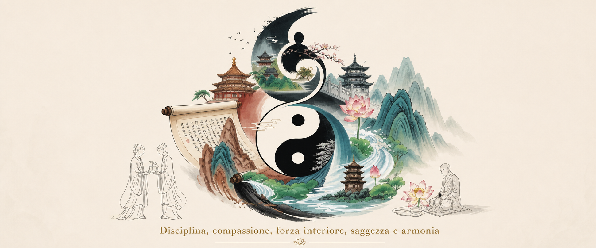 Meditazione Chan nel centro Shaolin